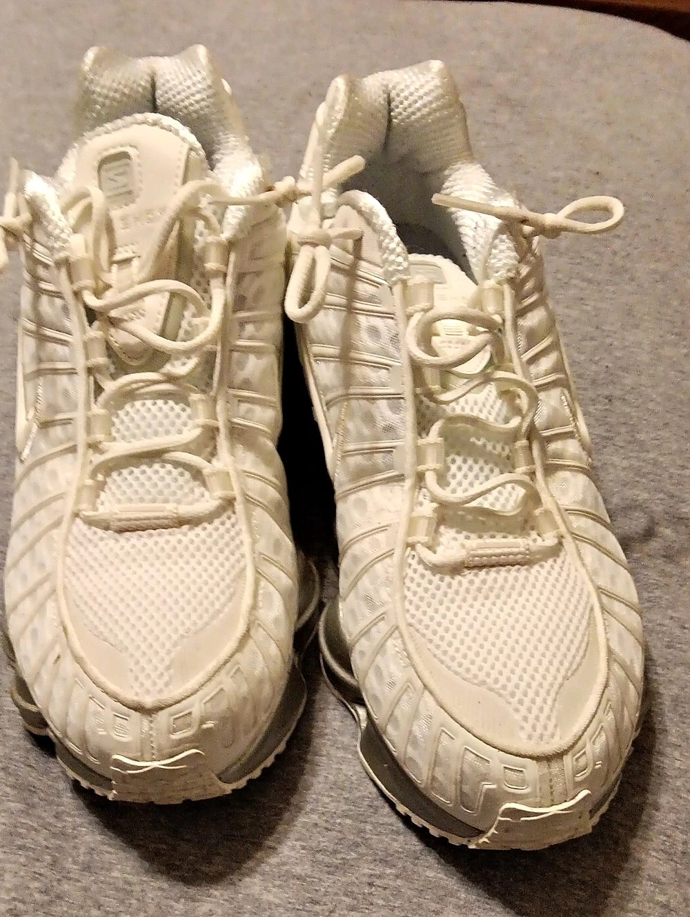 Nike Shox TL Cream/Off White Sail Athletic Sneakers
